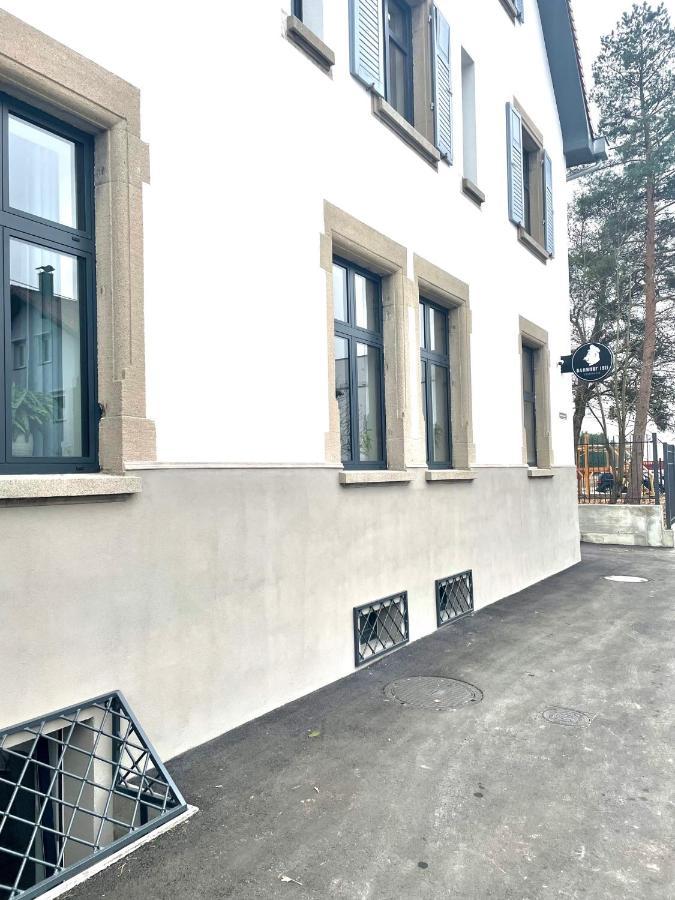 Bahnhof 1911 Hotell Wolpertswende Exteriör bild